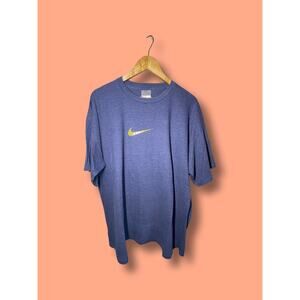 VINTAGE 90's MENS nike Center Swoosh T-shirt Sz XL NIKE JUST DO IT Y2K